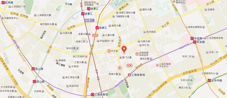 shanghai office map